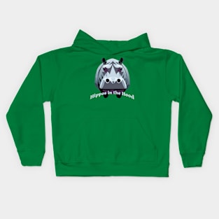 Hippos in the Hood Kids Hoodie